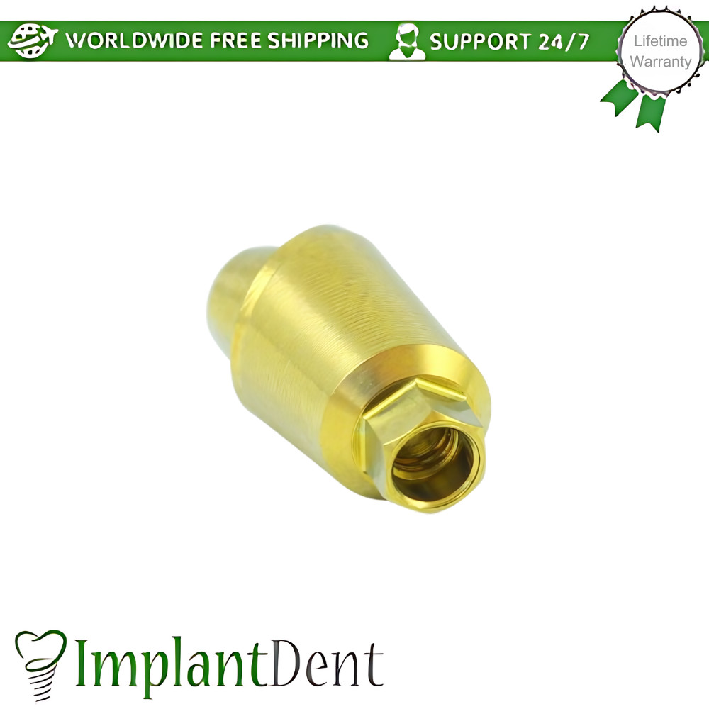 1x Dental Angulated Multi Unit Prosthetic 1.4mm 30° Int Hex Titanium Sleeve Set