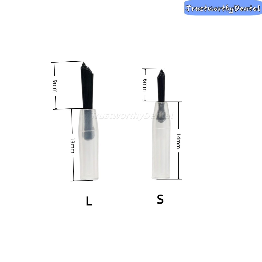 Dental Composite Brush Tips Disposable Micro Applicator Brushes Teeth Adhesive