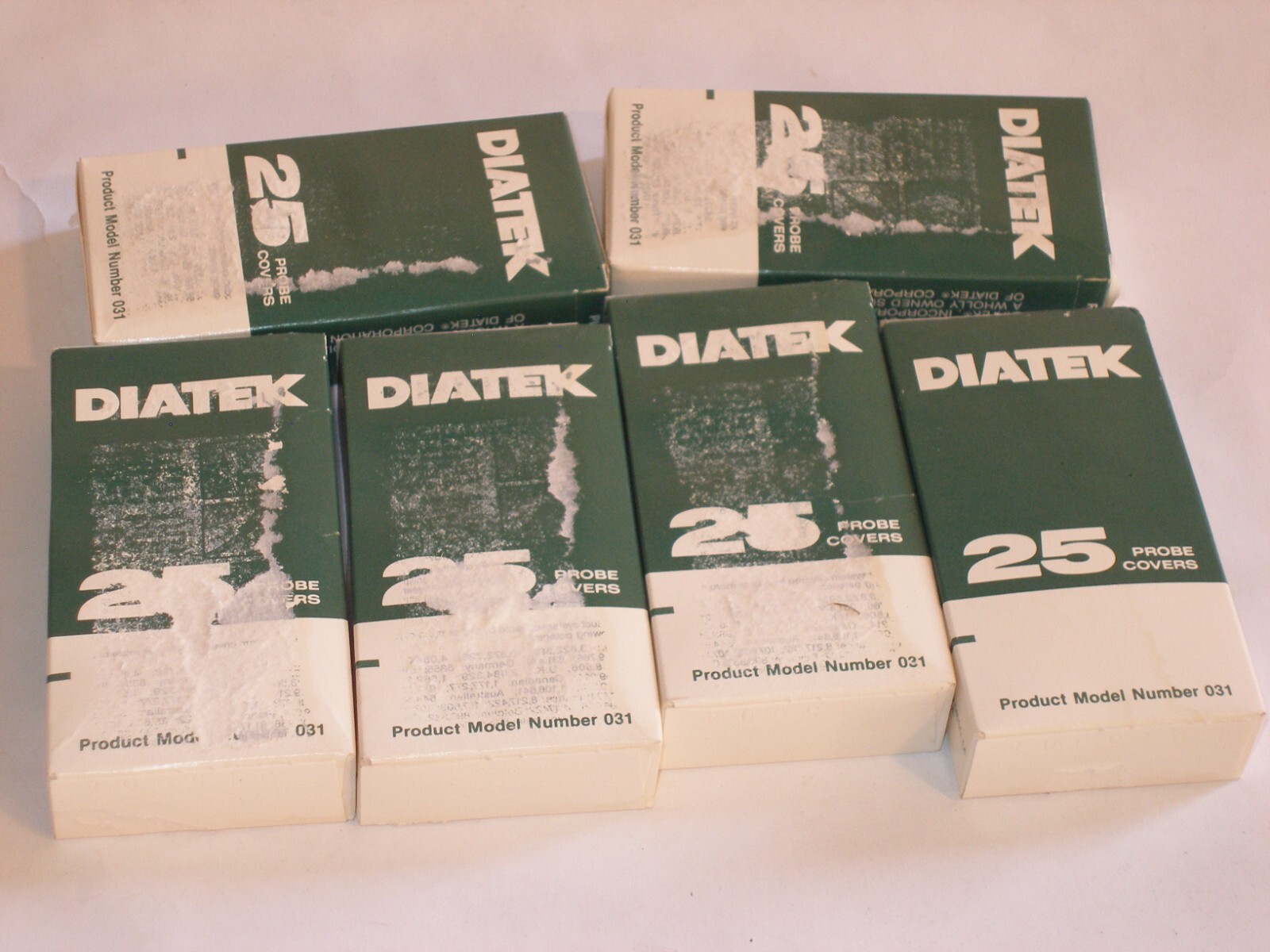 Diatek 600 Electronic Clinical Thermometer Probe Covers, Six boxes of 25