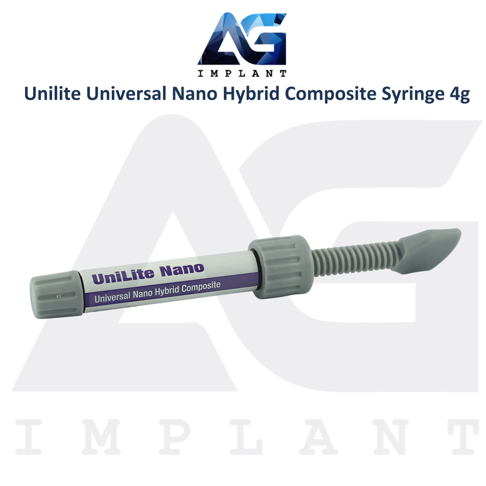 Dental Unilite Nano Universal Hybrid Comp0site 4g Light Cure Restoration