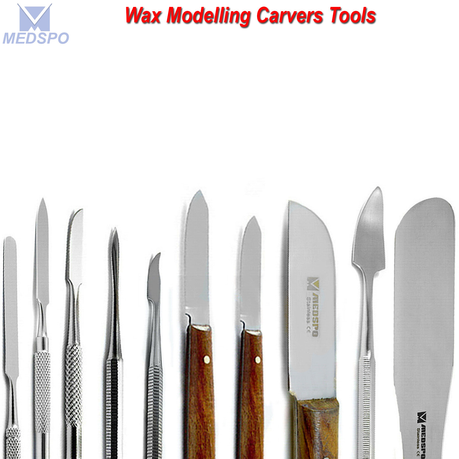 Dental Knife Wax Modelling Carvers Alginate Plaster Spatula Fahen Lab Instrument