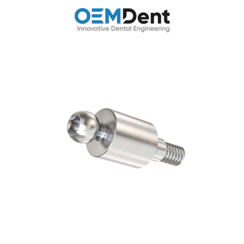 Straight Ball Attachment Slim Platform – AB Dent® Hexagon 2mm Compatible