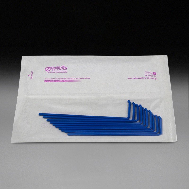CellGrow Scientific L-Shaped Cell Spreader Bulk Pack 10/bag 20 bags/case Qty 200