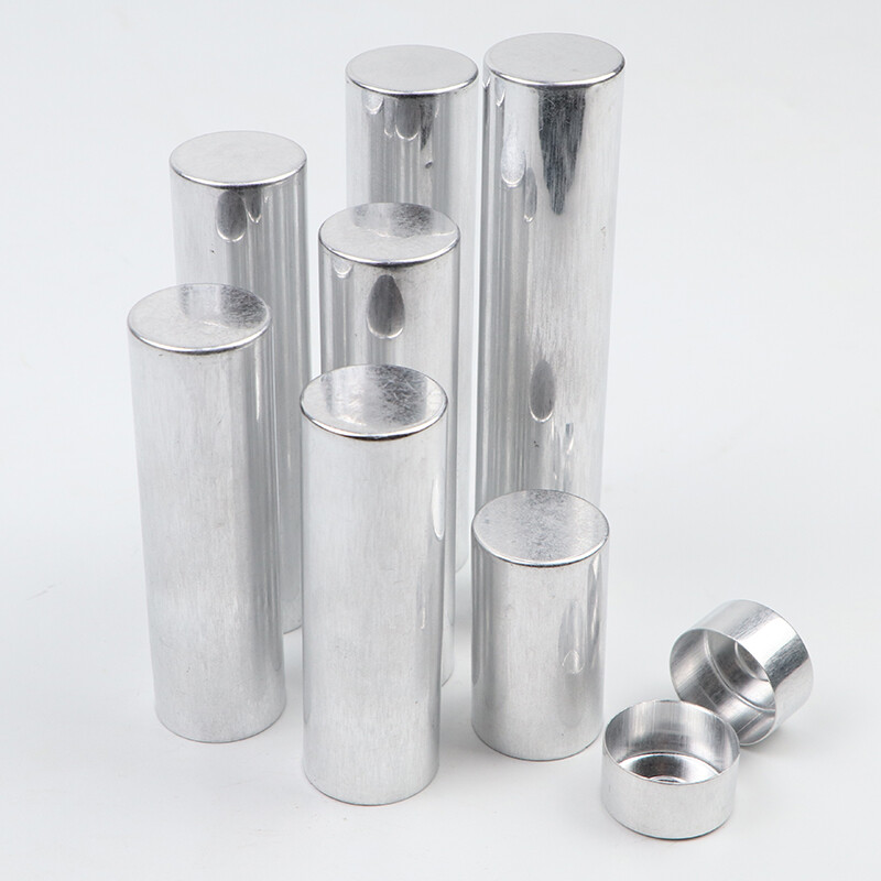 100Pcs Dental Empty Aluminium Cartridges for Flexible Resin Particles – OD25mm