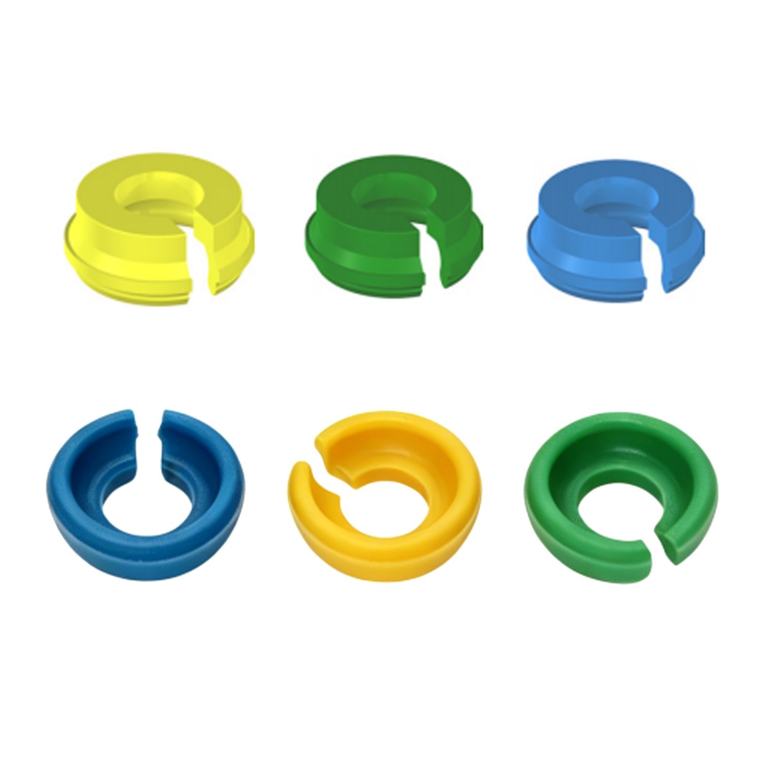 Dental PEEK Cap Retention Insert Caps Fit Novaloc Abutment Matrix Ti Housing Cap