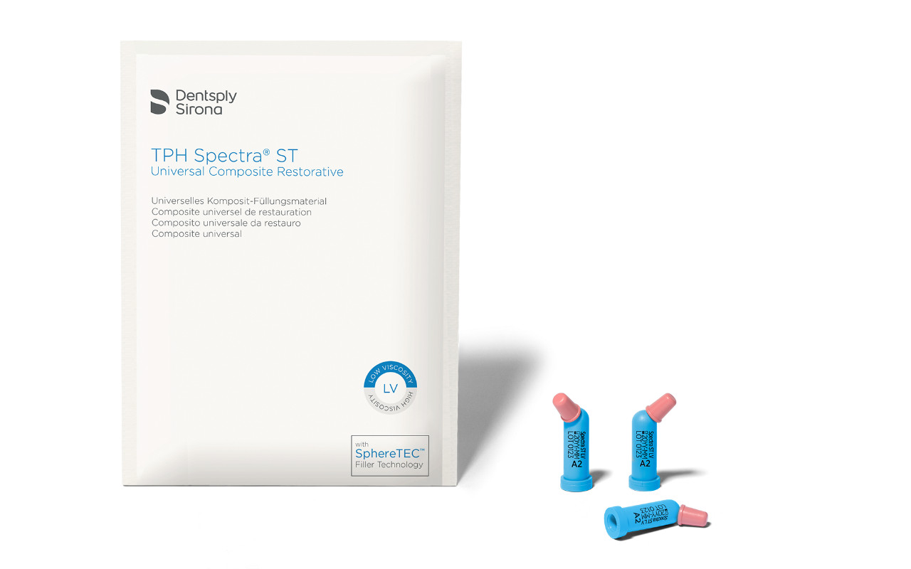 Dentsply Sirona 642232 TPH Spectra ST High Viscosity Composite Compules 20/Pk A2