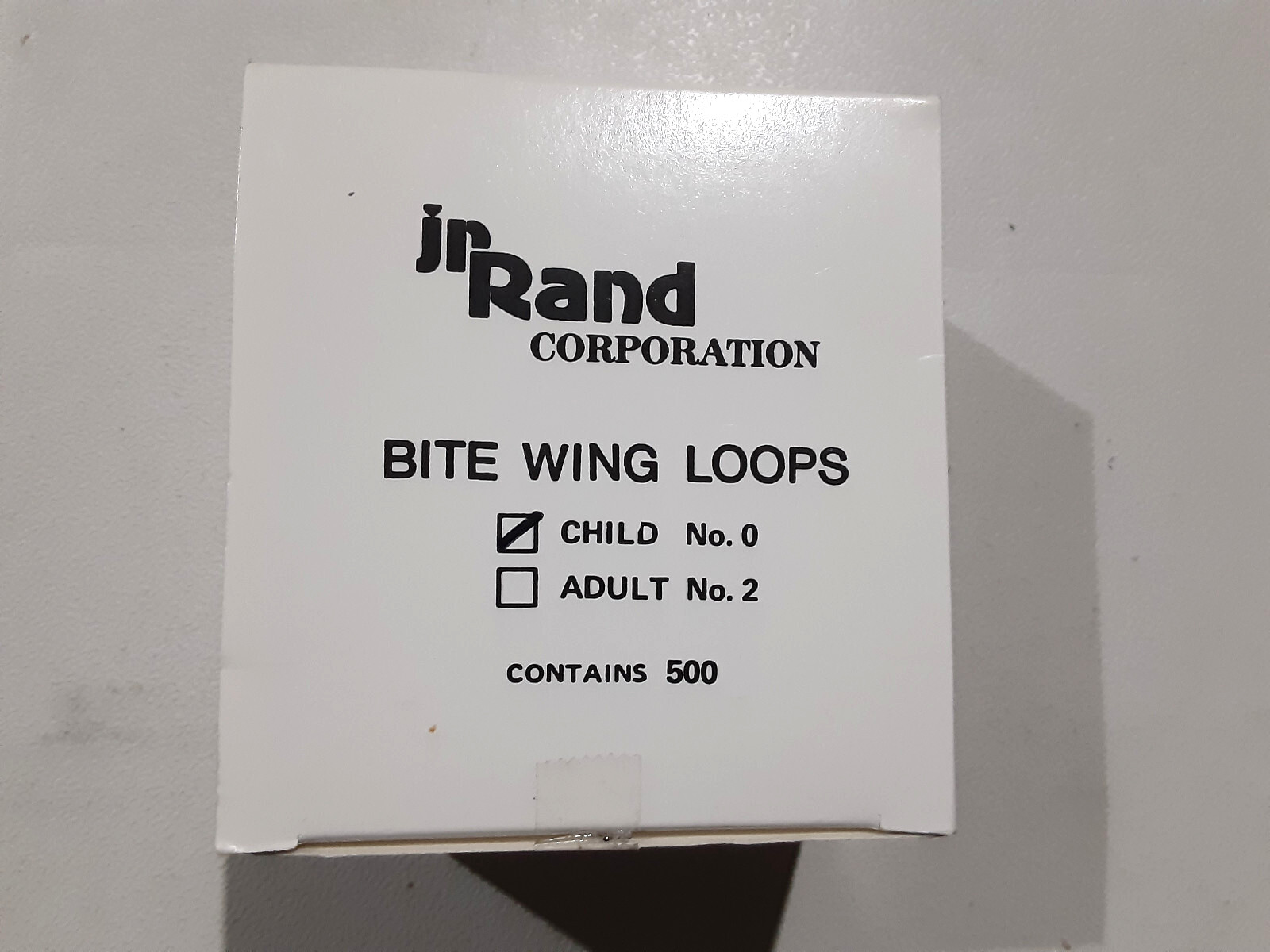 Dental X-Ray Child Bite Wing Loops 500 pcs JD Rand