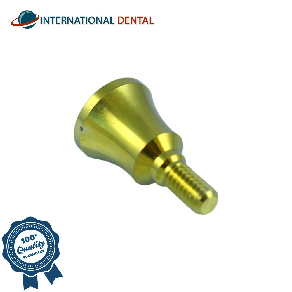 10 Dental Concave Anatomic Healing Cap Ø5.5mm Int Hex 2.42mm Wide Platform