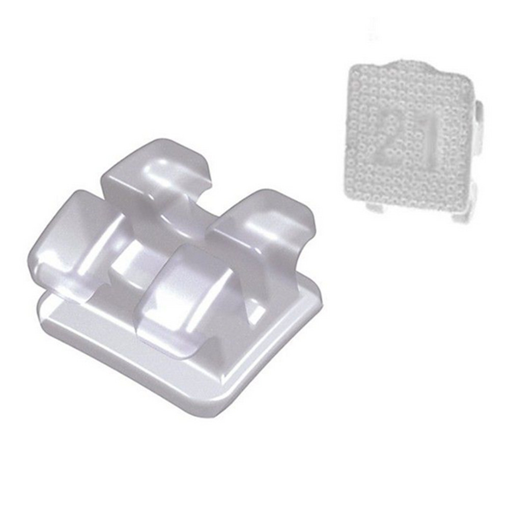 20pcs Dental Dentaurum Discovery Pearl Ceramic Brackets With Hook 3 Kit