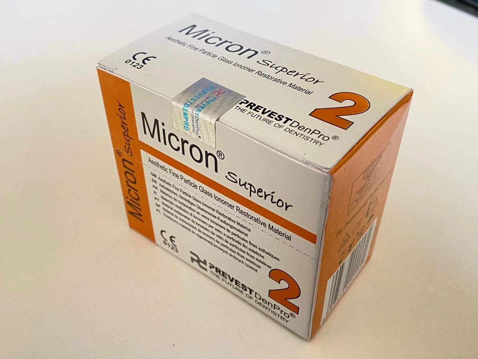 2 Pack of Micron 2 Superior GIC Filling Permanent Dental Repair Glass Ionomer
