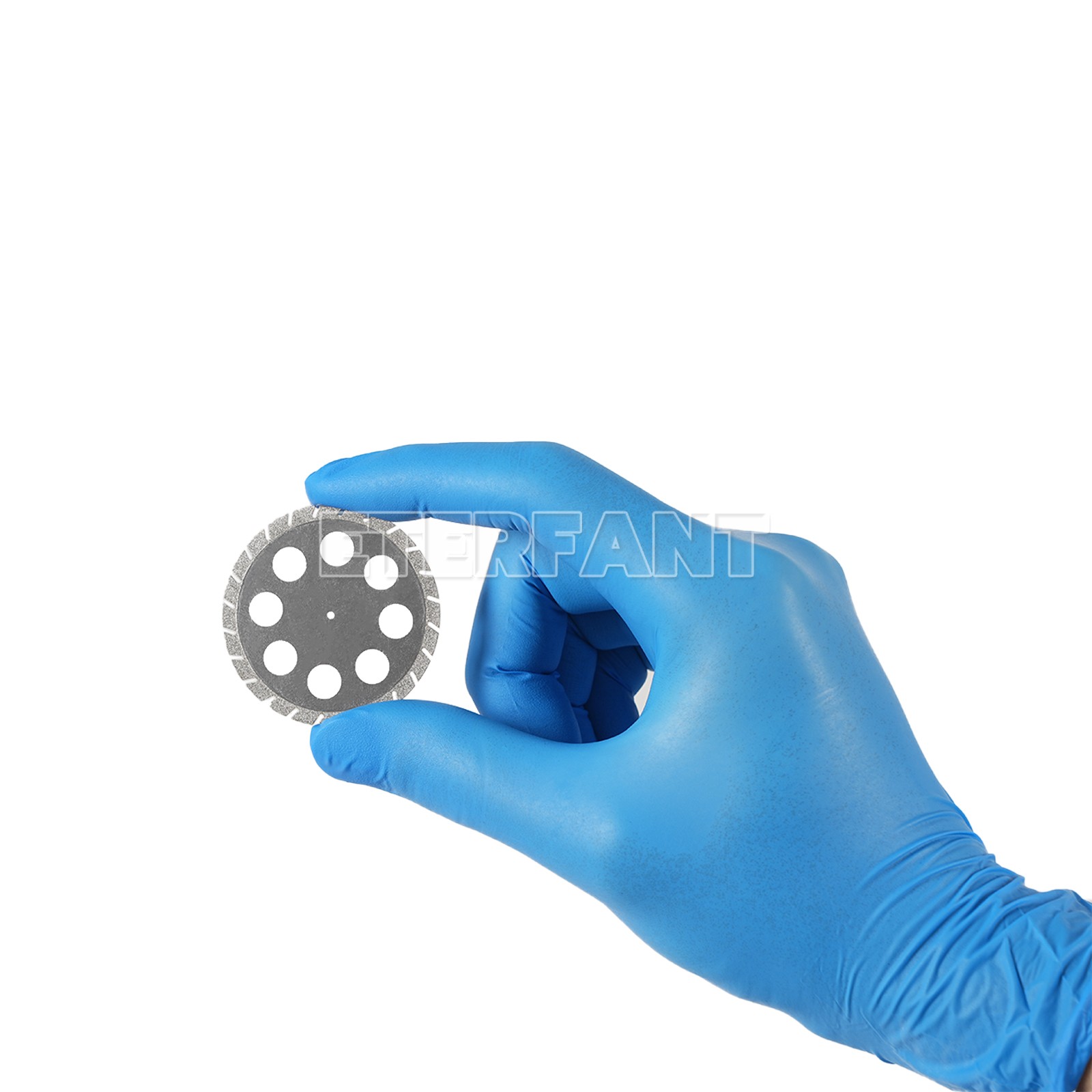 5PCs 45mm*0.3mm Dental Lab Diamond Cutting Disc Double Sided Crown Plaster Disc