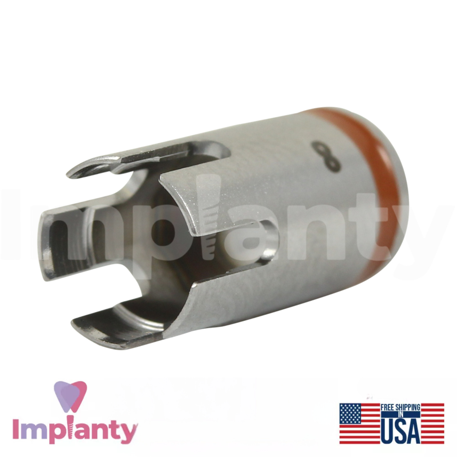 GDT Dental Drill Stoppers Ø5.2mm Diameter Brown Stainless Steel Dentistry Tool