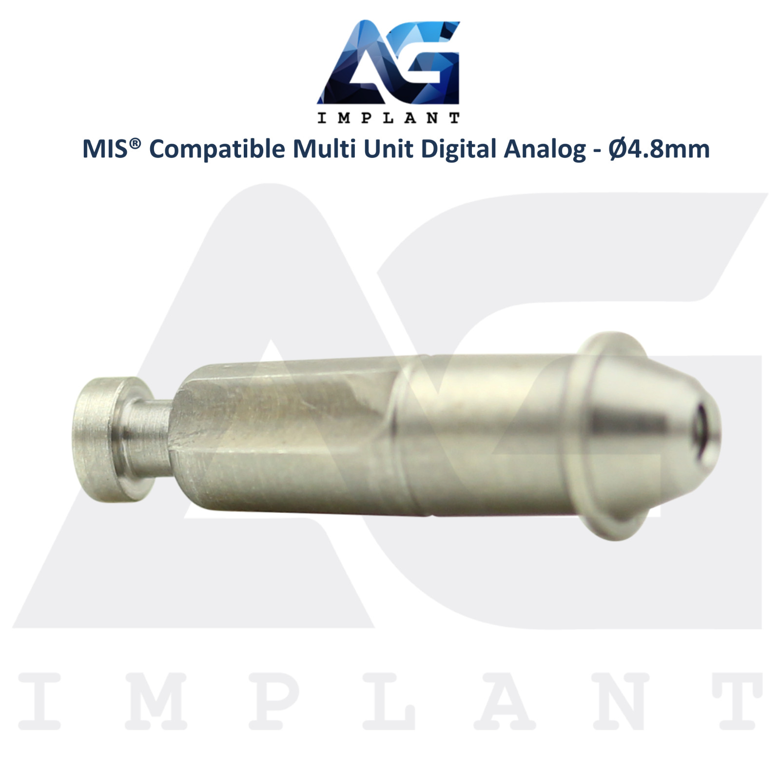 x5 Multi Unit Digital Dental Analog Ø4.8mm MIS® Compatible System Lab