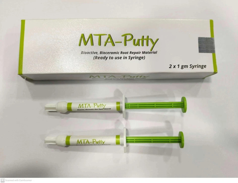 3 x MTA PUTTY Root Repair Dental Material 2 x 1gmPre Mix Bioactive , Bioceramic