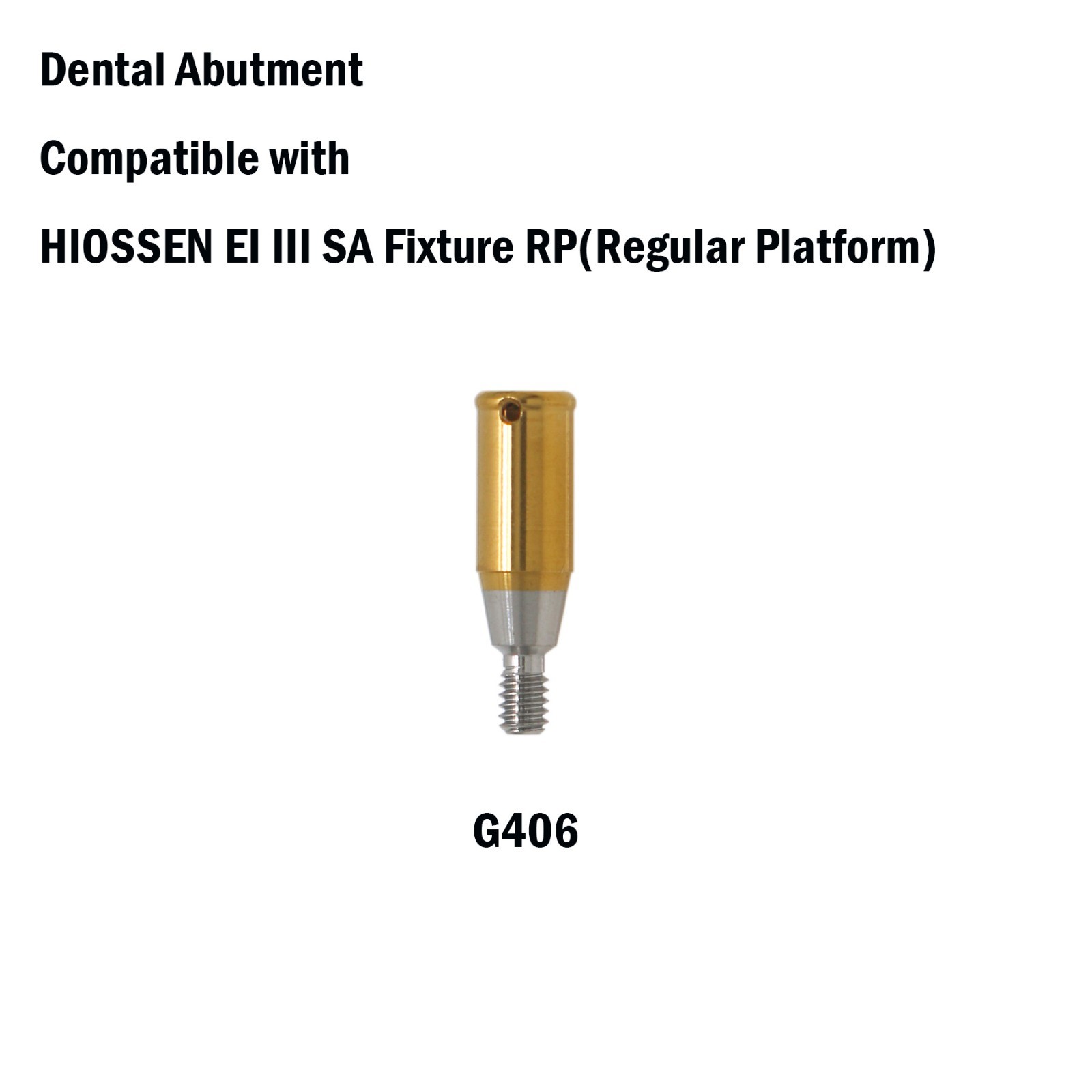 US HIOSSEN ET Locator Overdenture Abutment Male Cap Tool fit Osstem MINI/Regular