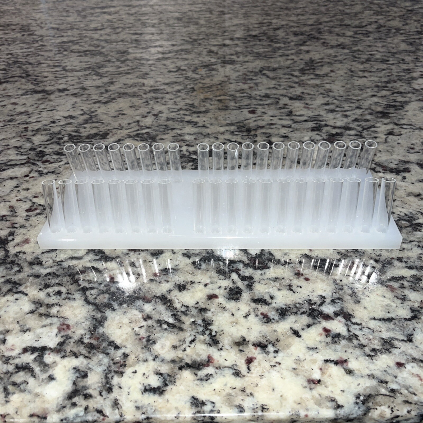 Dental Orthodontic Preformed Round Arch Wire Acrylic Dispenser White