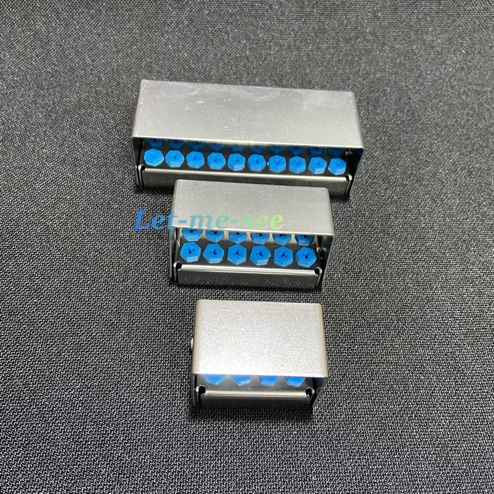 Dental Disinfection Box Implant Drill Burs Organizer Holder Block 8/12/30 Holes
