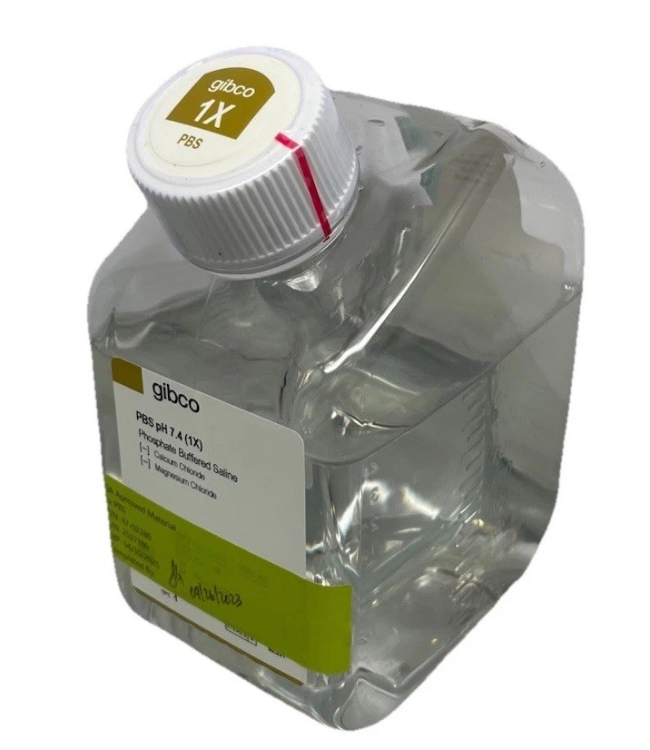 Gibco PBS 1X pH 7.4 Phosphate Buffered Saline 1000mL 10010-031