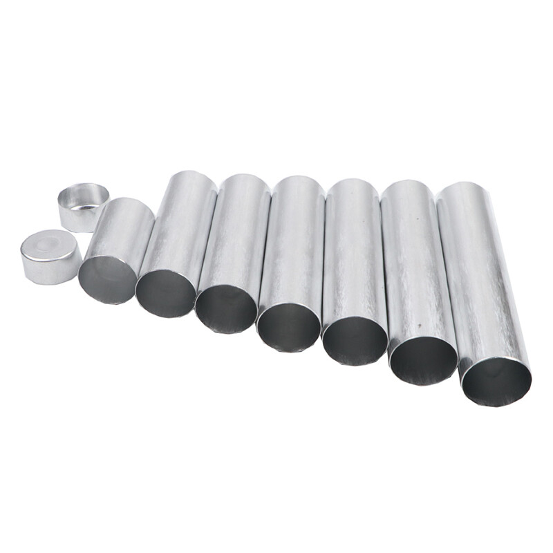 22*100mm Dental Supplies Empty Aluminum Tubes for Valplast Acrylic Resin – 100Pc