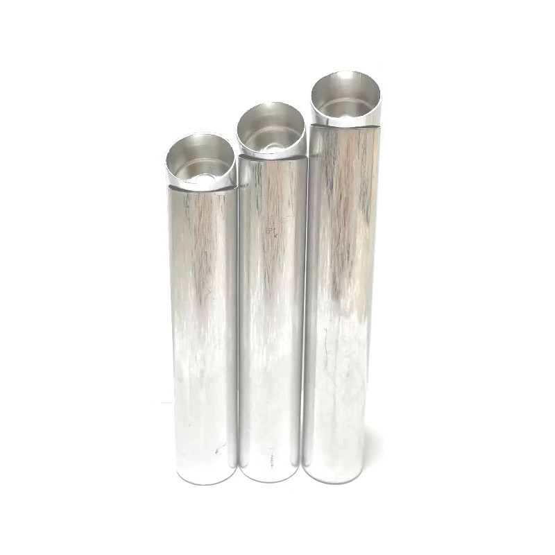 100pcs Dental Lab Aluminum Tube Empty Cartridges For Flexible Acrylic 22* 120mm