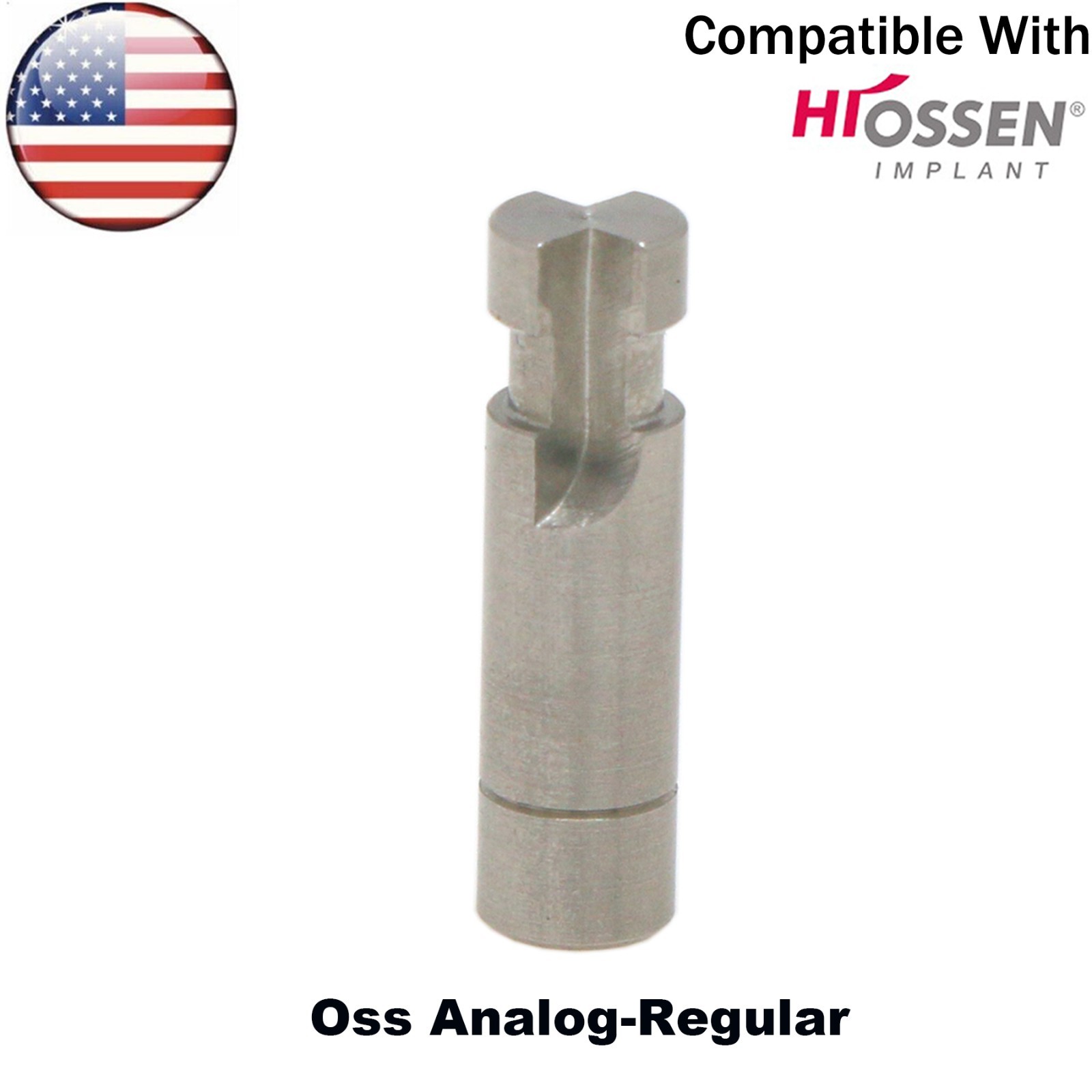 US Dental Transfer Impression Coping Open Tray Lab Analog Fits Hiossen Osstem