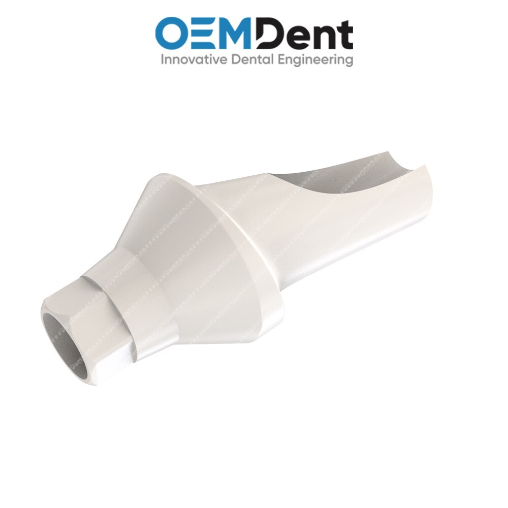 Peek Temporary Anatomic Angled Prosthetics 15° Compatible DSI® RP Conical