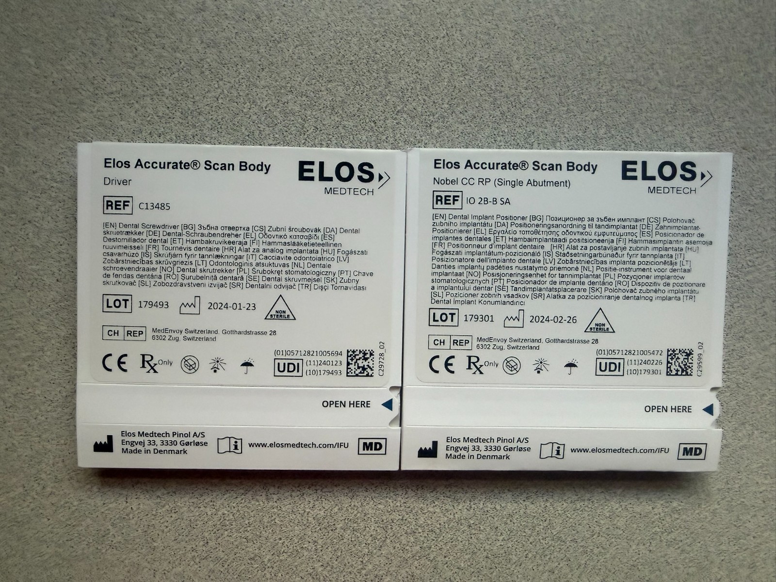 Elos Accurate Scan Body Driver + Implant Digital Impression
