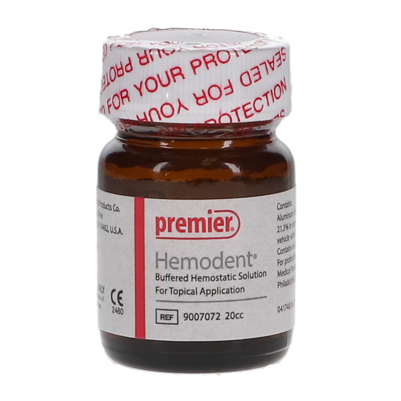 Premier Dental 9007072 Hemodent Hemostatic Agent Liquid 20cc Bottle