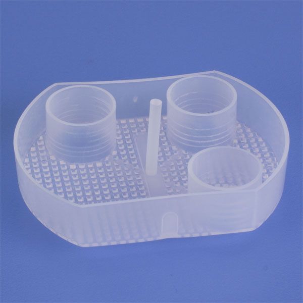 Screen-4-Vac Disposable Evacuation Traps (#5505), 3 3/4″ Diameter, Clear, Fits