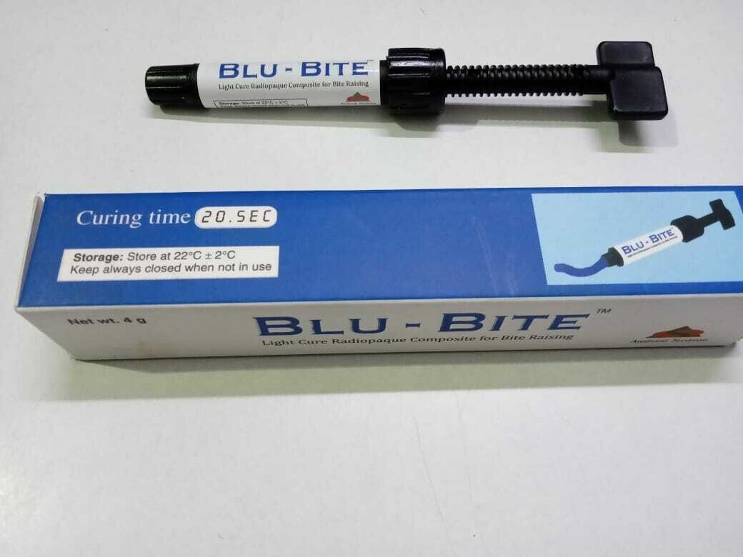 Dental Anabond Blu-Bite Light Cure Radiopaque Composite 1 x 4gm (Free Ship)
