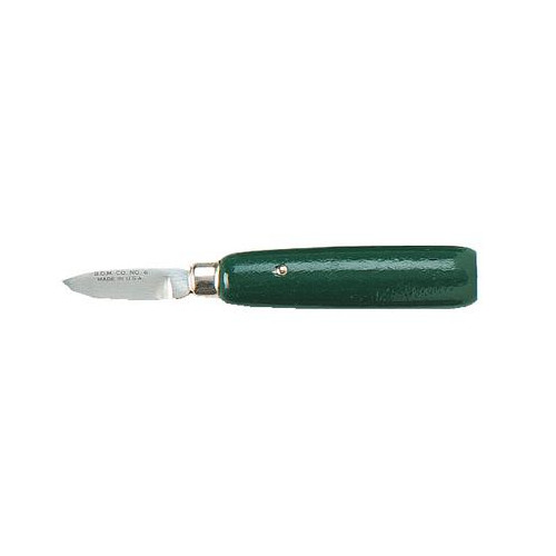 Buffalo Dental 55560 Lab Knife Size #6 Plaster 1.5″ Curved Blade Green Handle