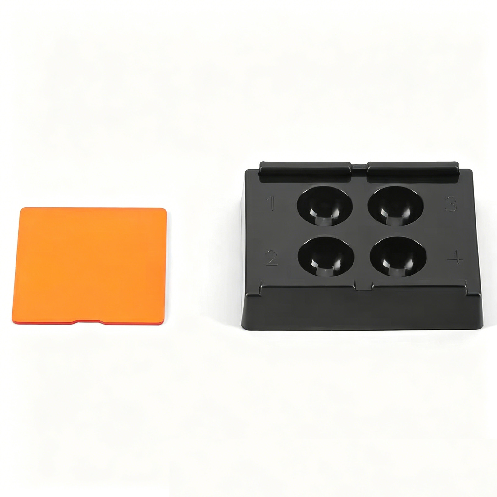 Dental Mixing Well Composite Resin Light-proof Shading Protector Blocking Lid