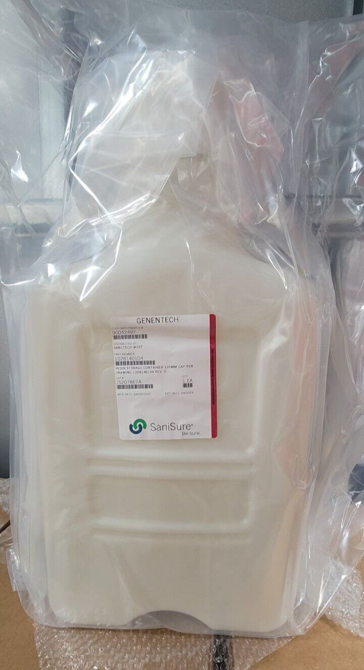 SaniSure Gamma Irradiation 20L (5 gal) HDPE Carboy Container with 120mm Cap.