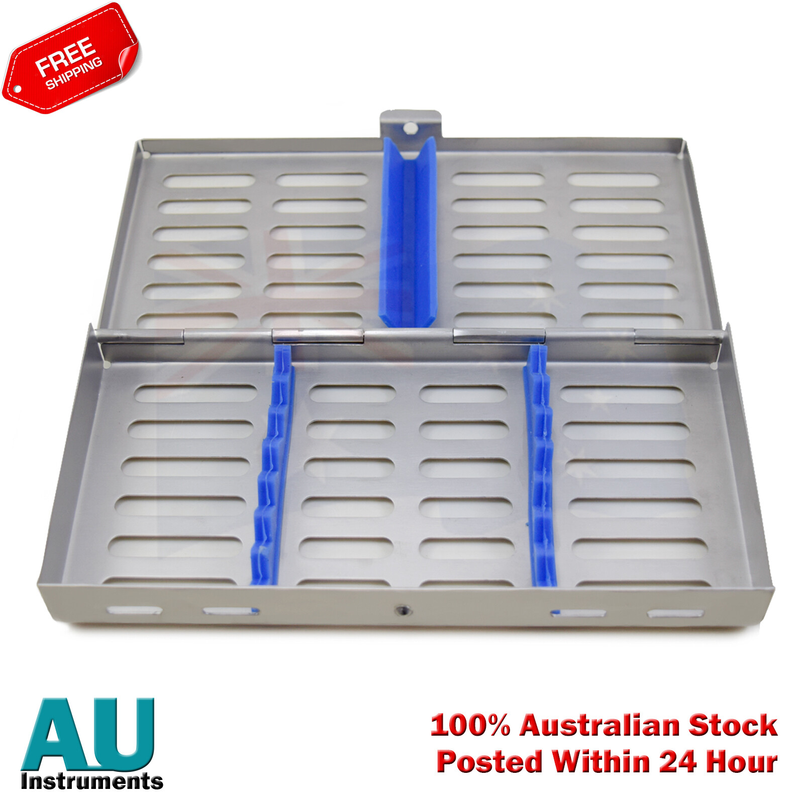 Surgical Dental Instruments Cassette Tray Sterilization Box Medical