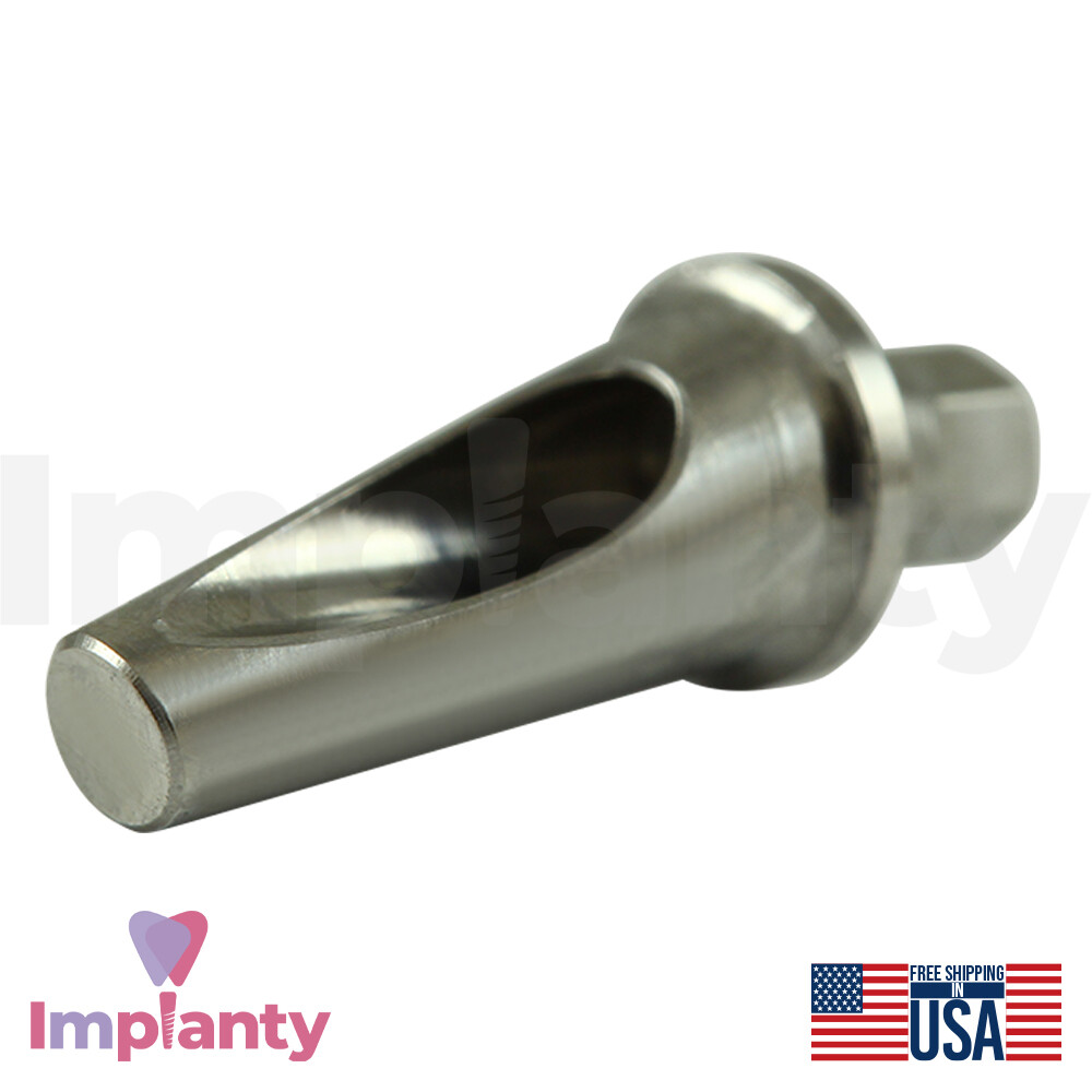 1x Dental Angled Anatomic Prosthetic 17° Mini Platform 2.1mm 0sstem Compatible