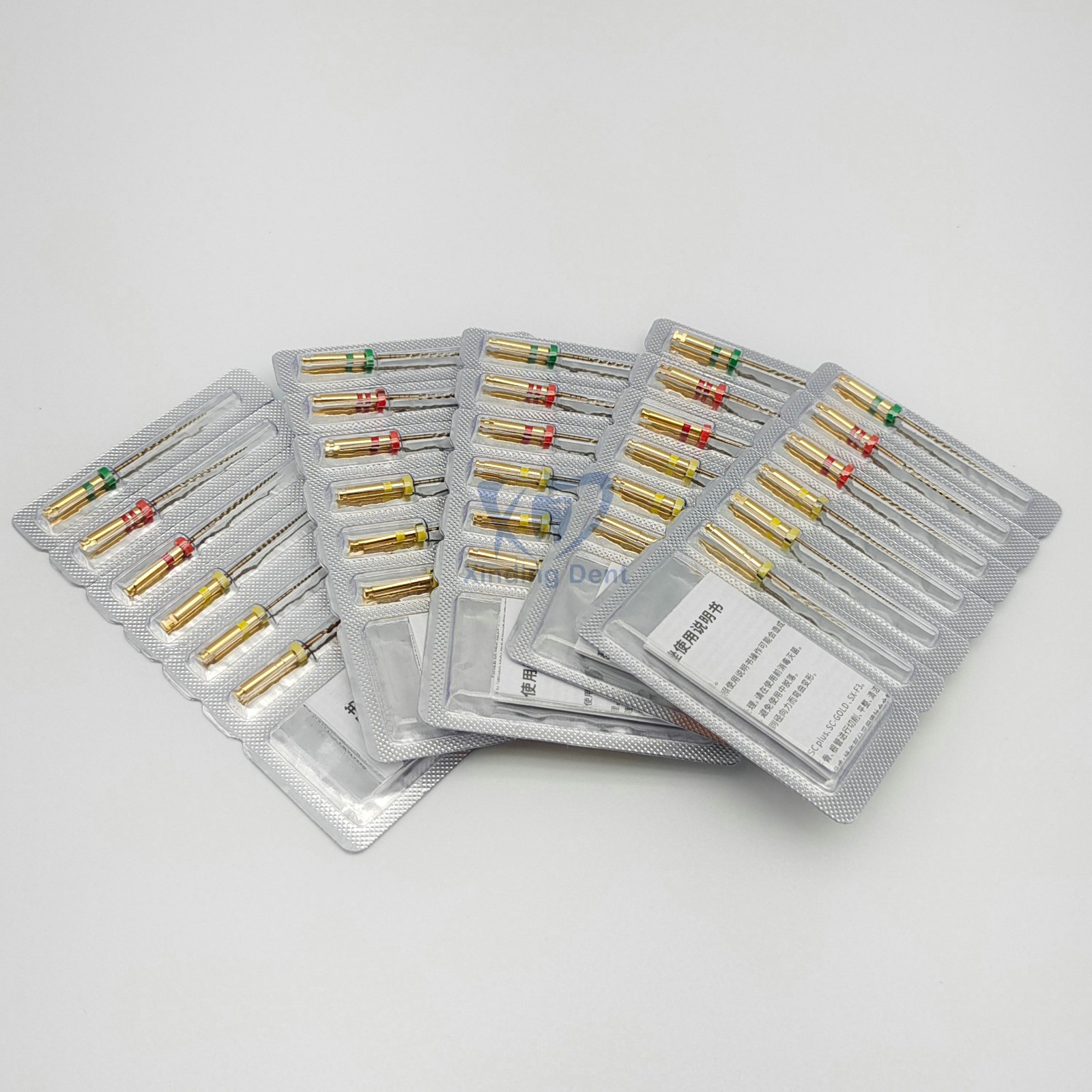 21/25mm SOCO SC PRO Dental Endo Rotary Files Heat-activated Nickel Titanium File