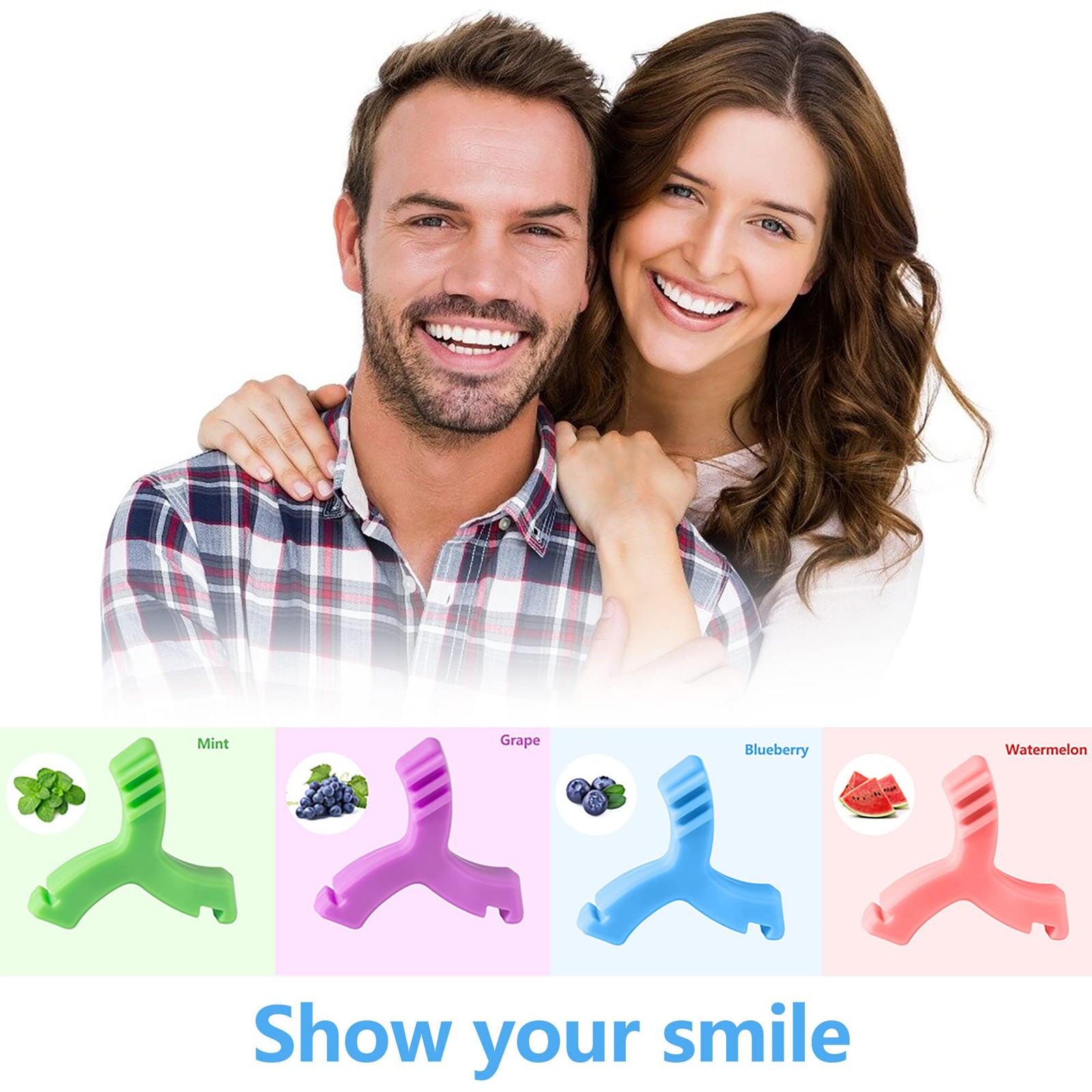 LOVEWEE Aligner Chewies, 4 PCS Y-Shaped Orthodontics Multicolor