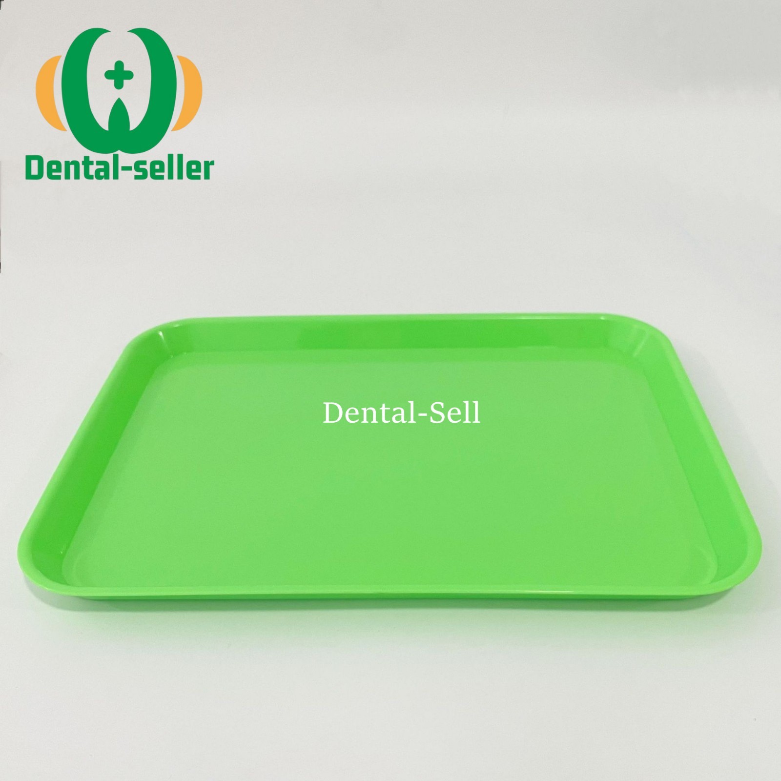 1Pcs Dental Plastic Instrument Tray Autoclavable Flat Tray Size B 33x24x20mm