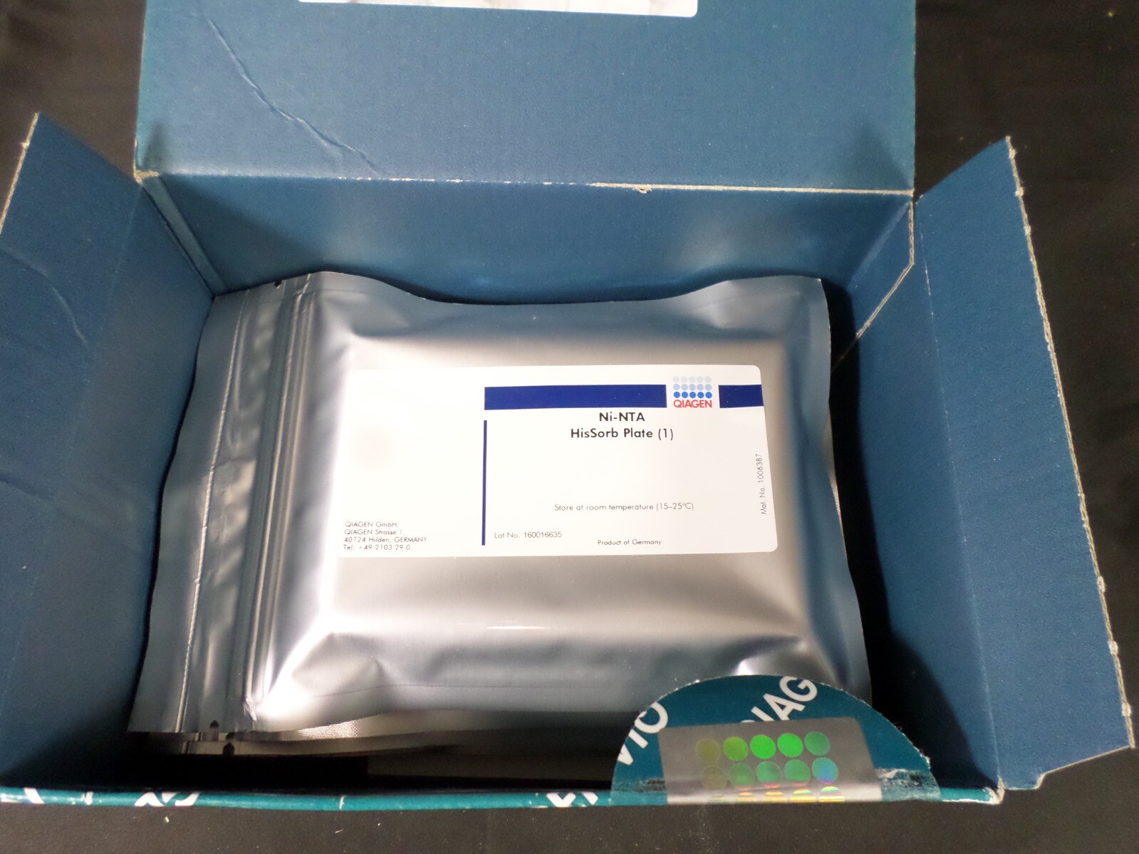 QIAGEN Ni-NTA Coated Transparent 96-Well HisSorb Plates 35061 (5/Box)