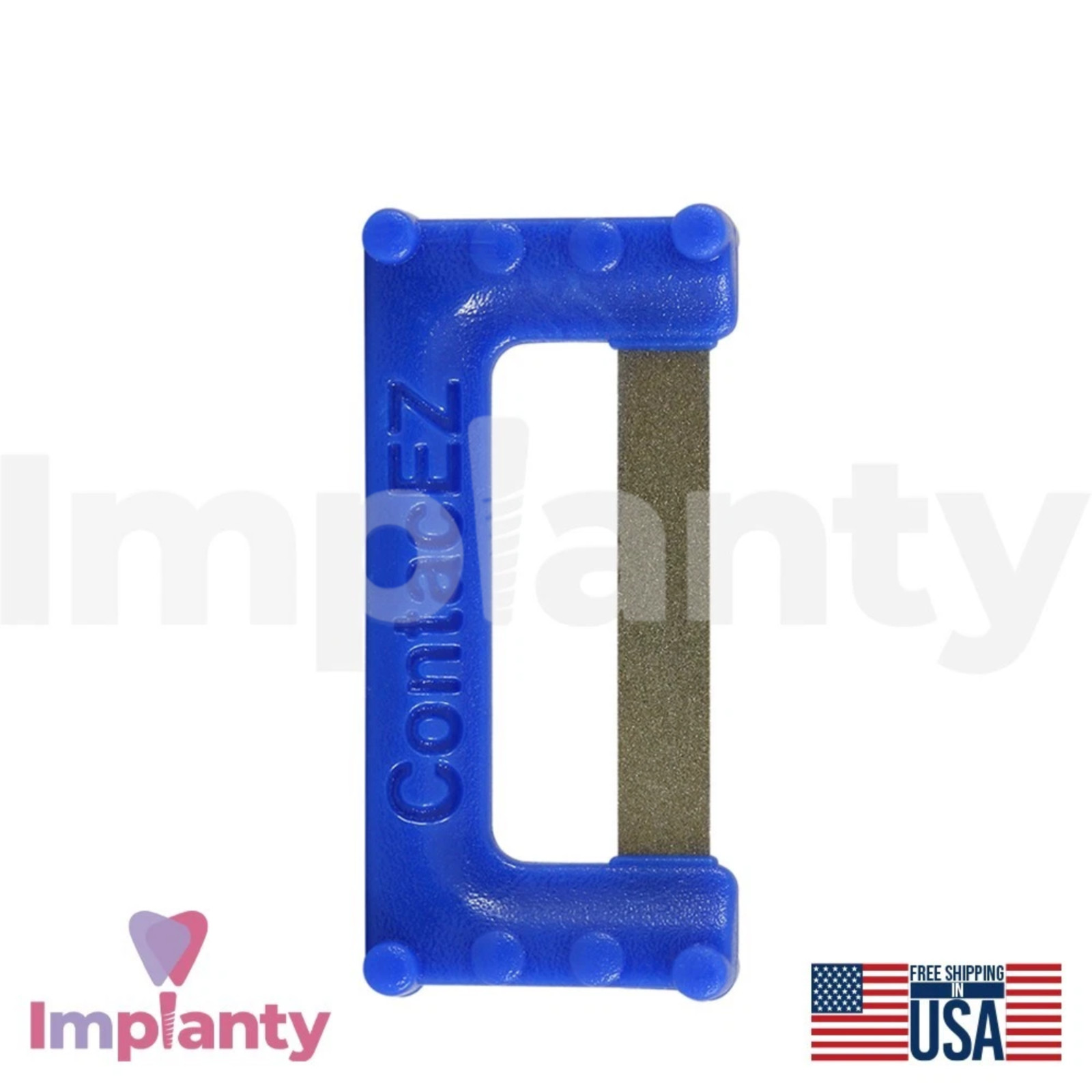 Extra Widener Dark Blue IPR Strips Set Coarse Stainless Steel Diamond Coating