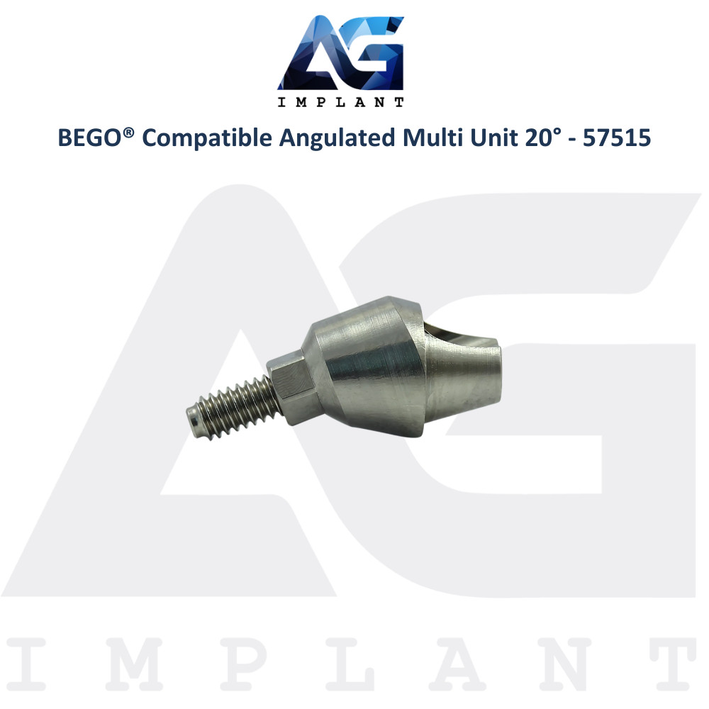 10 Angulated Multi Unit 20° Prosthetic Compatible with BEGO® – 57515 Dental Lab