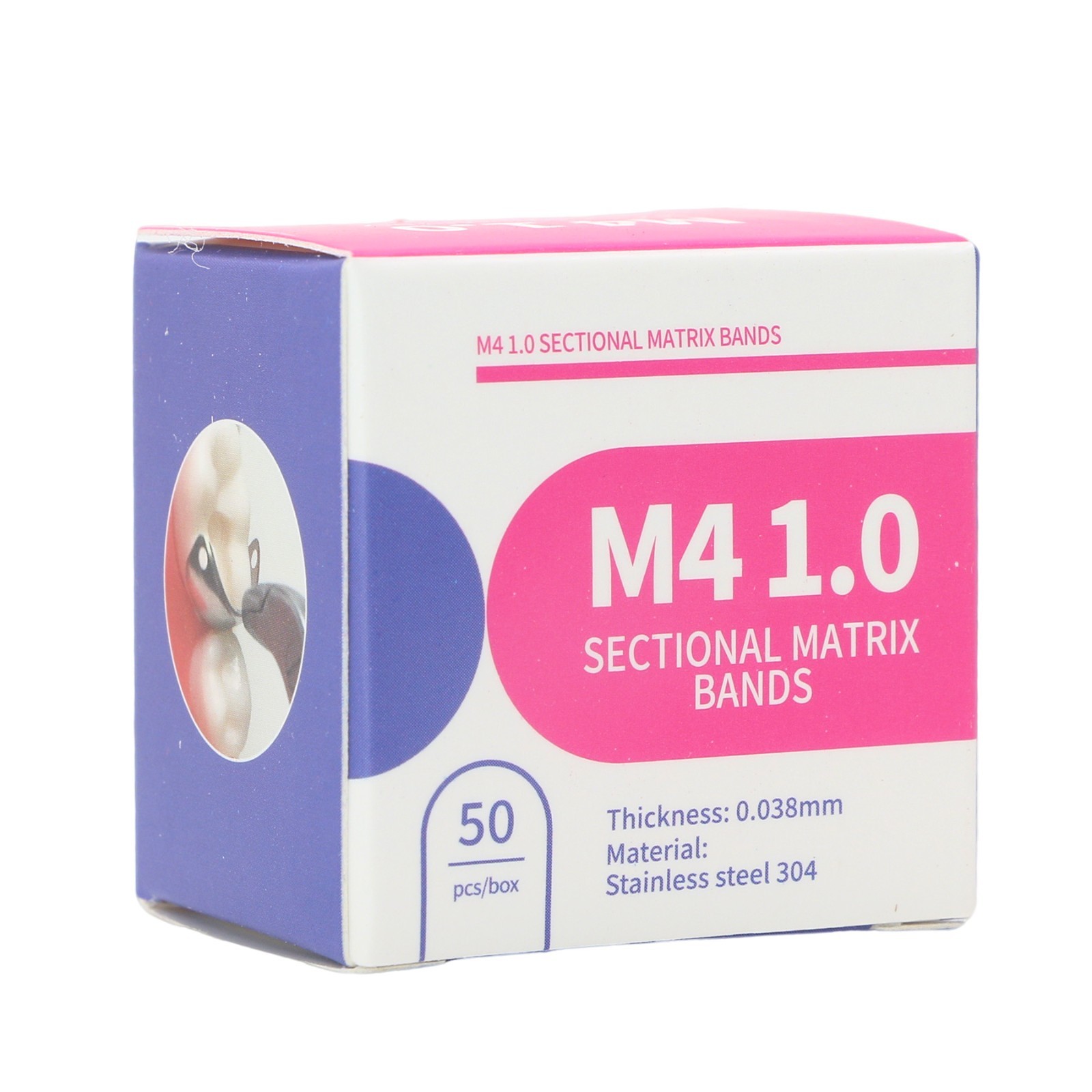 Dental Matrix Bands Ring Sectional Matrice Clamp Fit Garrison Palodent V3 System