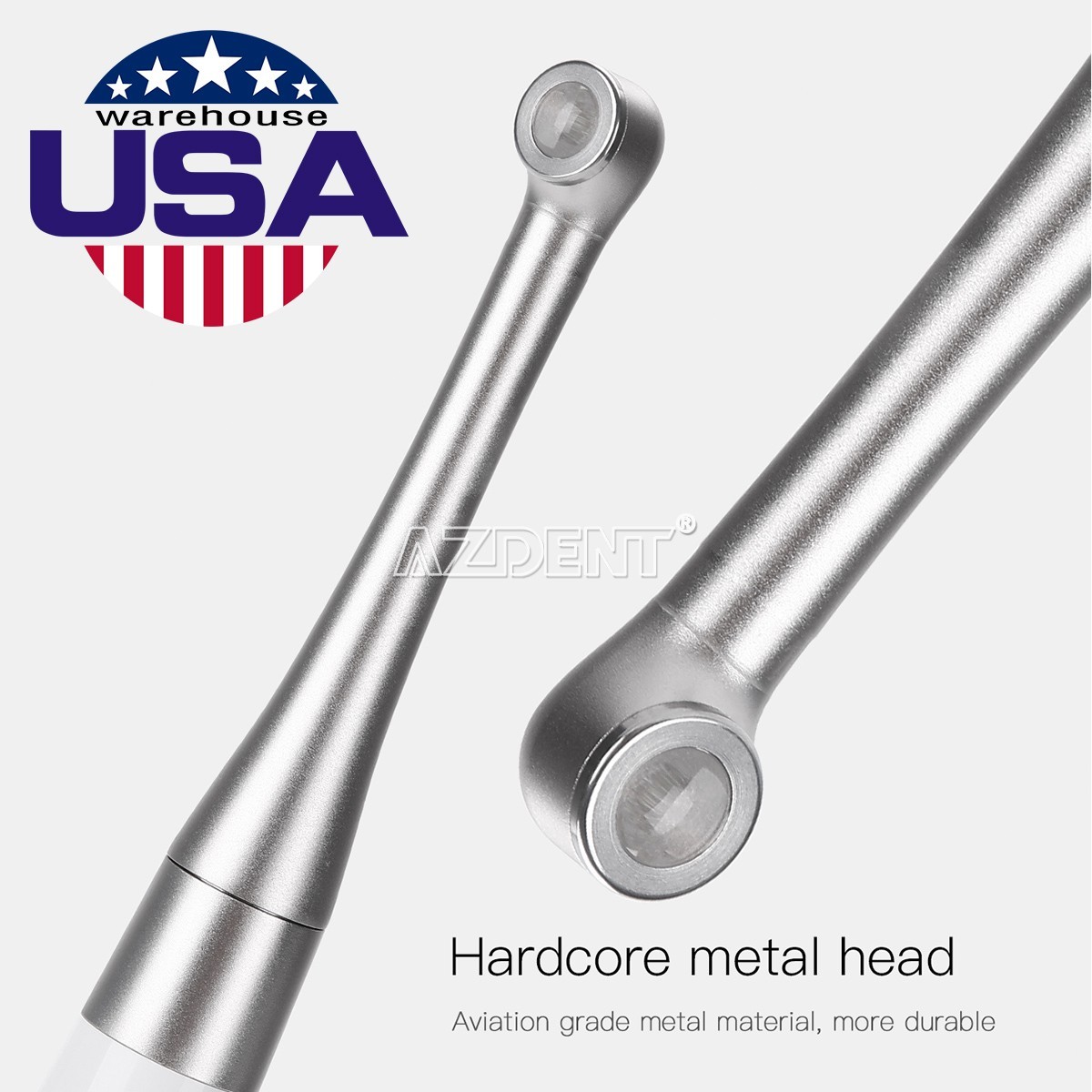 5 Pcs Dental Bur Block Holder with Cover 16 Holes For High & Low Speed Burs Blue