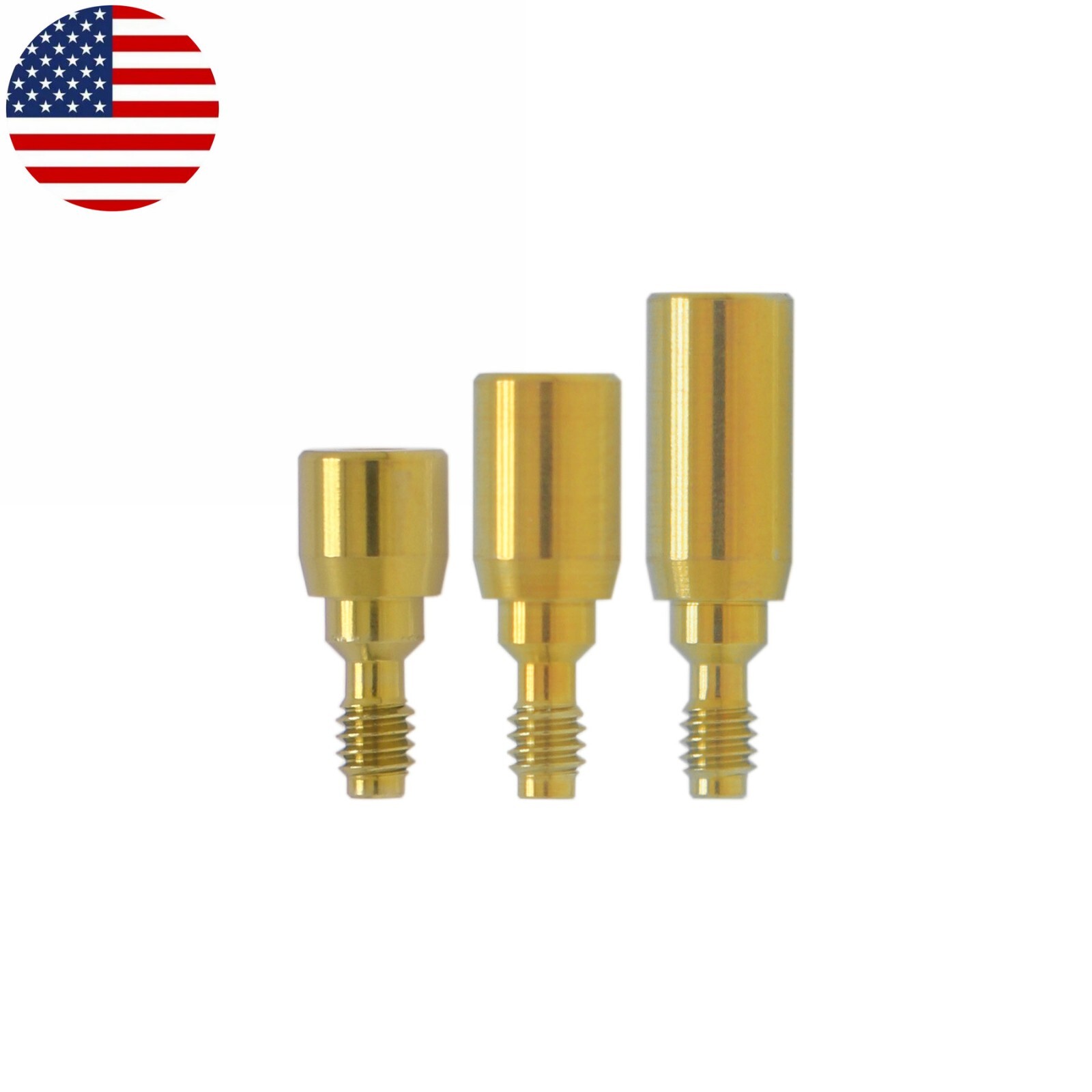 US Dental Healing Cap Abutment RP/NP Compatible Nobel Active ∅3.6 ∅5.0 ∅6.0
