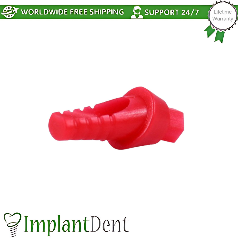 5x Angular Anatomic Fully Castable 25° Dental Plastic Prosthetic Int Hex 2.42mm