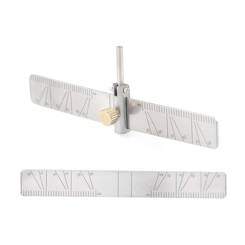 Dental Implant Locating Guide Ruler Planting Positioning Locator Gauge Tools Kit
