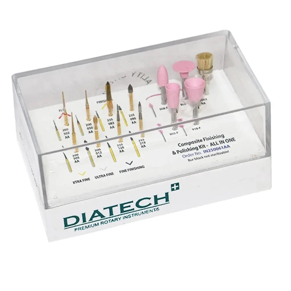 Coltene Dental DIATECH ALL IN ONE Composite Finishing & Polishing 13 pcs Kit