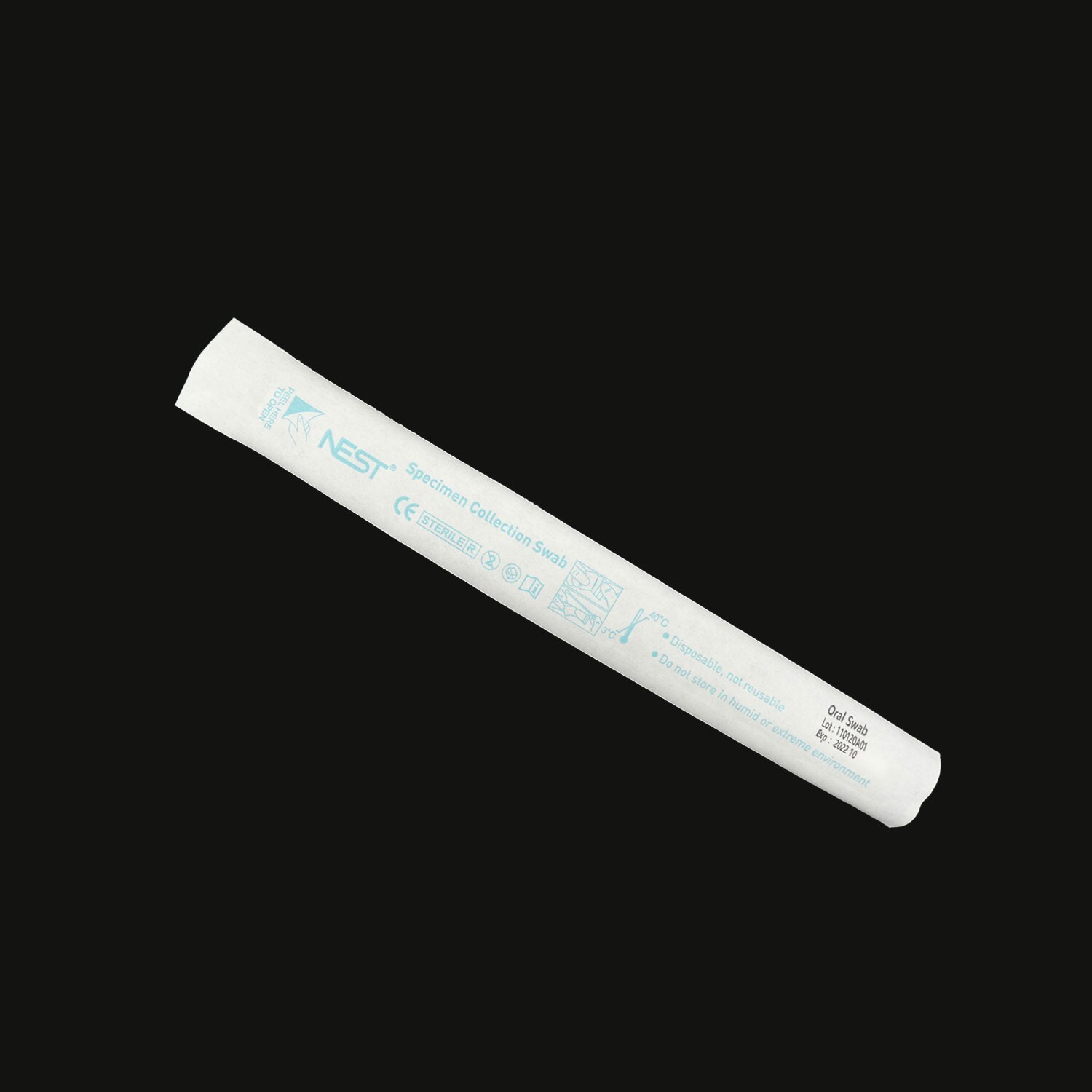 Oropharyngeal Specimen Collection Swabs – 100/Pack – 5 Pack – 500 swabs