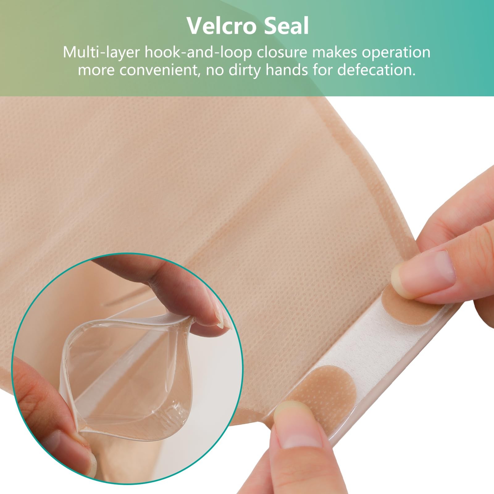 20 PCS Colostomy Bags,Ostomy Supplies,One 20pcs Ostomy Bags With Closure
