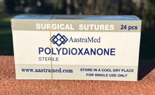 3/0 PDS/PDO 96ct Veterinary Surgical Suture Polydioxanone monofilament Dental
